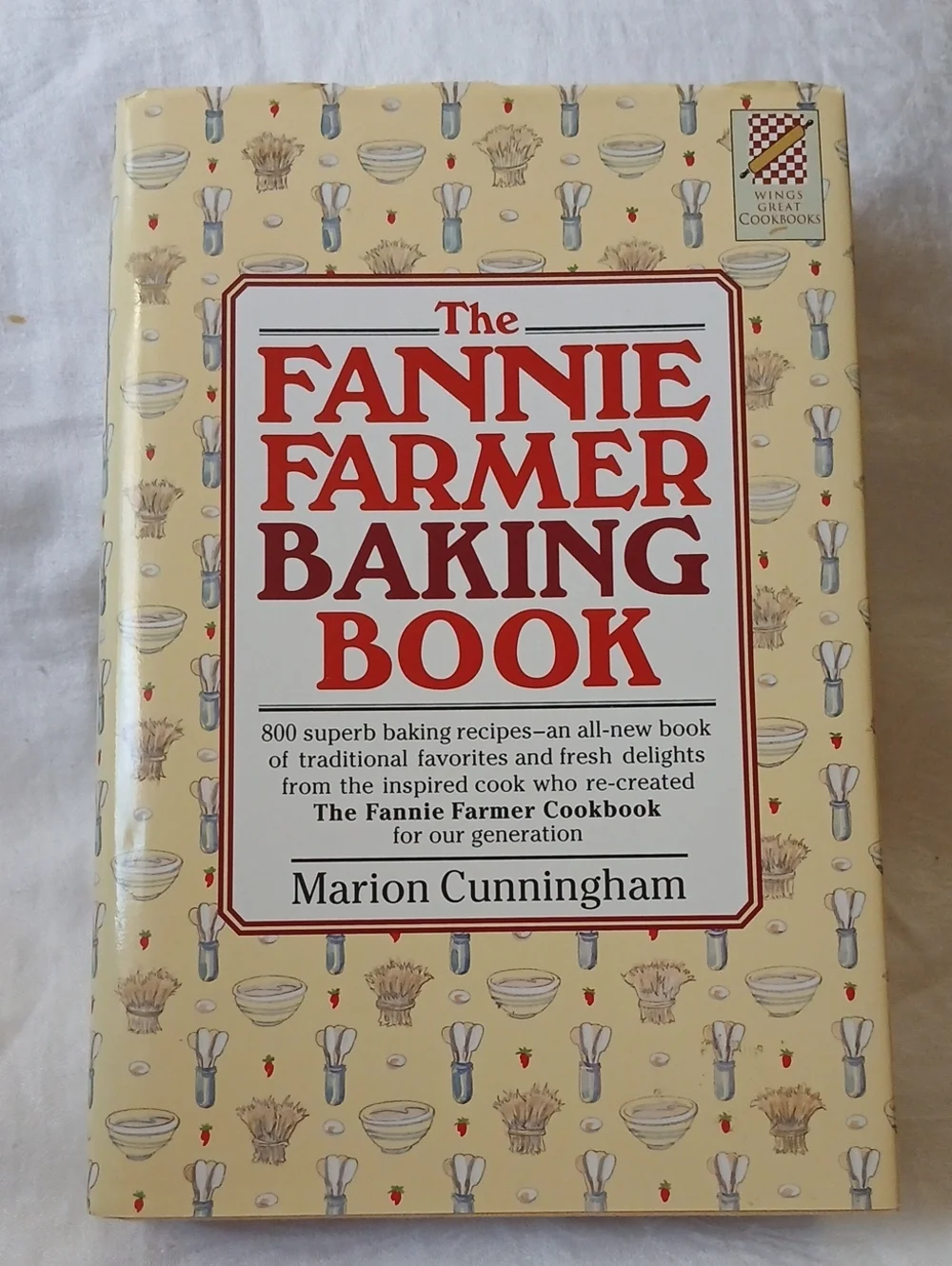 The Fannie Farmer Baking Book 1996 Edition Hardcover